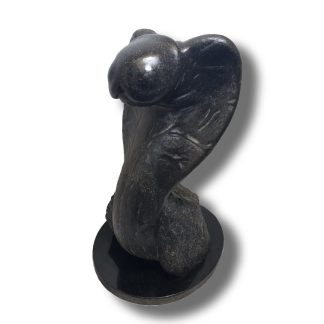 Cobra Cock Granite Sculpture