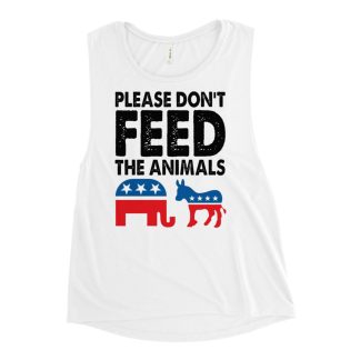 Please Don't Feed the Animals Sleeveless Shirt