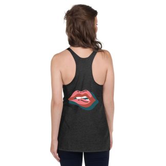 Lip-bite Women's Racerback Shirt